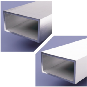 Tubo Rectangular de Aluminio